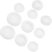 SEWACC 20pcs Coin Bank Rubber Stopper Plug Secure Money Box Sealing for Various Containers and Versatile Design for Use Fits Piggy Banks