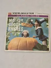Vintage Gaf B410 Mother Goose Rhymes Children's Classic View-Master Reels Packet