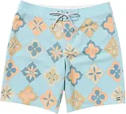 [BILLABONG] Men's Sundays Pro Boardshort, 4-Way Performance Stretch, 19 Inch Outseam