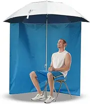 Portable Sunshade Umbrella Surrounding Cloth | Outdoor Parasol Surround Tent - Waterproof Surround Cloth for Beach, Camping, Fishing, Half Circumference Design