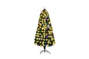 Mazam Christmas Tree 1.8M 6FT LED Optic Fibre Multi Colour