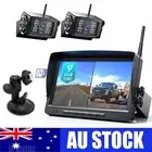 Digital Wireless 9 Inch DVR Monitor Caravan Trailer 2x Reversing Camera Package