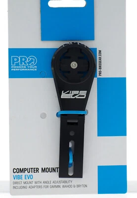 Shimano Pro VIBE EVO Computer Mount For VIBE EVO Dual Bolt DirectMount Handlebar