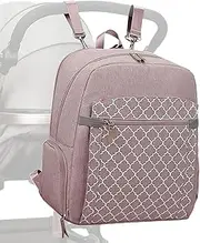 Backpack Diaper Bag - Large Capacity Breast Pump Storage Bag Babies Bag for Mom,Portable Maternity Backpack Travel Diaper Bag for Breast Pump Diaper Computer Tissues