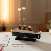 Titanic Ship Model Decoration Air Humidifier 250ml Essential Oil Diffuser ship