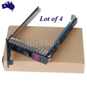 4X HPE 727695-001 SFF 2.5" NVMe Drive Tray Caddy For DL360 G10 Gen10 Server