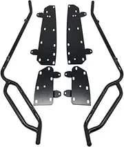 Fit for Forza NSS 350 Motorcycle Engine Guard Bumper Crash Bars Stunt Cage Frame Fit for Forza 350 Fit for NSS 350 2021 Beautiful(Black)