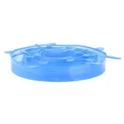 6Pcs Food Wraps Reusable Silicone Fresh Keeping Sealed Covers Lids