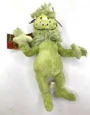 NEW How the GRINCH Stole Christmas Plush Stuffed 12" Organic My Natural with tag