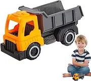 Construction Truck Toys | Educational Toys Construction Trucks Pull Back Car - Interactive Games Bulldozer Excavator Preschool Learning Activities, Toddler Games for Boys Girls
