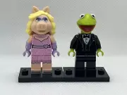 NEW LEGO Minifigures The Muppets Ms Piggy & Kermit the Frog Awards night wedding