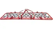 Kanga 4m folding pasture harrow rake - ideal for spreading matter suits 30-60hp