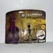 WIZARD Benders and Dragons Action Figure Magnetic Hog Wild Motorized Dragon New