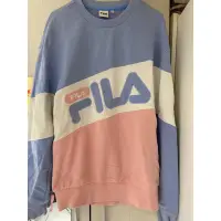 在飛比找蝦皮購物優惠-韓國限定 Fila 大學T 衛衣