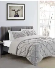 Videri Home Pintucked Comforter Set King NoColor