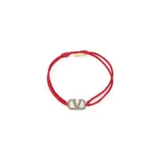 [Valentino Garavani] Valentino Garavani-Red Bracelet-Donna OS OS