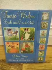 NEW Sealed faerie wisdom book and card set Gillian Kemp Magical Message Rituals
