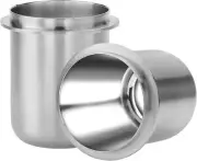 Normcore 58mm Portafilter Dosing Cup, Espresso Coffee 58mm, Silver
