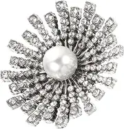 [Ipetboom] Rhinestone Shoe Clips Accessories Wedding Shoes Buckle Charms Decoration Clip for Wedding Decorations Party Decorative Rhinestones Bridal Alloy