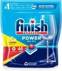 1 Pack of 46 Finish Powerball Dishwashing Cleaning Tablet Pods Lemon Sparkle