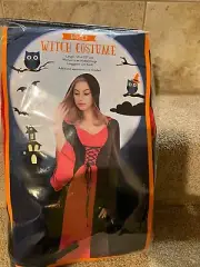 Medieval Vampire Velvet Hooded Cloak Long Robe Witch Capes Halloween Costume Red