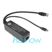 12pcs Gigabit Active PoE Splitter 5V Micro USB Raspberry Pi 3B Plus Jetson Nano