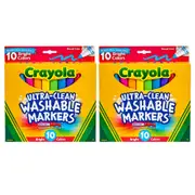 20pc Crayola Kids/Childrens Creative Ultra Clean Bright Washable Markers 36m+
