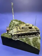 1/35 WW2 Built Diorama Published Builder Model Magazine