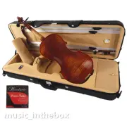 Good Quality 4/4 Flamed Back Violin+Octagonal Stick Bow+Rosin+Square Case+String