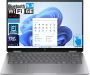 HP Envy x360 14" Touch WUXGA 2-in-1 Laptop Intel Ultra 5-125U 16GB 1TB SSD W11P