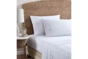 Tommy Bahama Angel Fish Cotton King Size Bed Sheet Set w/2x Pillowcase Waterfall