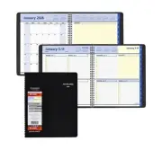 At-A-Glance 2026 QuickNotes Weekly/Monthly Planner July-July Black Office School