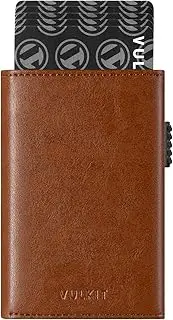 [VULKIT] Pop Up Card Holder Wallet Magnetic Closure Men's Wallet for Cash, ID Card & Credit Cards