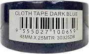 GSA Cloth Tape, Dark Blue, 25 Metre Length x 48 mm Width