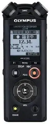 OLYMPUS Linear PCM recorder LS-P4 black Bluetooth 39H 8GB Hi-res