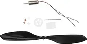 Remote Control Aeroplane Propeller Coreless Motor Propeller High Speed Gear Propeller Coreless Motor Propeller Set for RC Toys (8520 Reduction Set Complete Set)