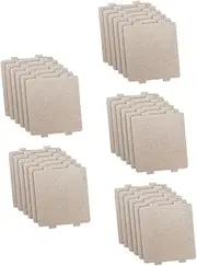 Alipis 5sets 100% Pure Mica Sheet for Microwave Ovens Baking Cooking Accessory Non-Toxic 12x12 Inches 6pcs*5