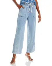 Rails Ryan Drawstring Wide Leg Jeans