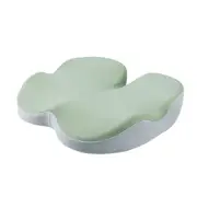 Memory Foam Cushion for Office Chair Cushions, Car Seat, Ergonomic Cushions Pad Pillow for Sciatica, Tailbone Pressure Relief and Long Sitting, Green