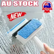 Double-sided Window Glass Cleaning Brush Spray Wiper Cleaner Washing Scraper AN