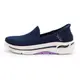 Skechers Go Walk Arch Fit 藍白 快穿 運動 健走鞋 女款 J1714【124888NVLV】