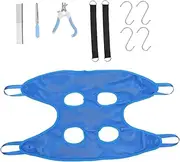 ibasenice Dog Cat Grooming Hammock Long-Lasting Material Easy to Use for Nail Cutting Random Color
