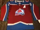 Men’s 2023 Colorado Avalanche Nathan MacKinnon Home Premier Jersey, XL(54)