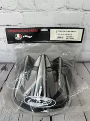 AGV MDS MOTORCROSS HELMET VISOR KIT TETTUCCIO GUN METAL GRAY #79702495 NEW!