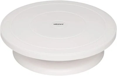 Cake Decorating Turntable 27.5cm – Rotating Icing Stand with Guides, Dual Direct