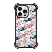 iPhone 16 Pro Bounce Case MagSafe Compatible Baby Baby Baby(BLUE&PINK) by TARO OONO