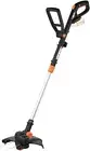 Worx GT Revolution 20V 12" String Trimmer Grass Black and Orange