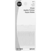Sharps Needle Set Size 8 (20pk), Dritz
