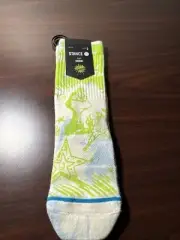 Stance Kid's Casual The Grinch Noise Noise Crew Socks Youth Large 3-5.5