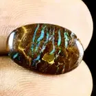4.40 ct Fabulous Fancy (16 x 10 mm) Multi Color Australian Koroit Boulder Opal